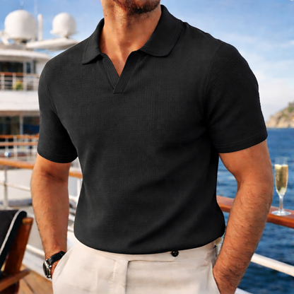 Capri Waffle Knit Polo