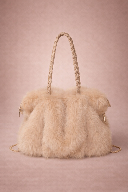 Colette | Velvet Shoulder Tote