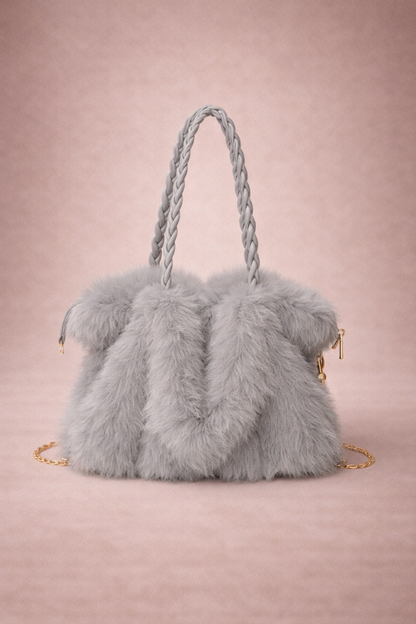 Colette | Velvet Shoulder Tote