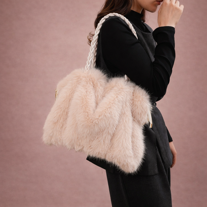 Colette | Velvet Shoulder Tote