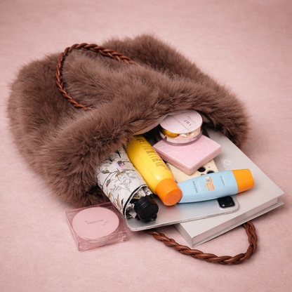 Colette | Velvet Shoulder Tote